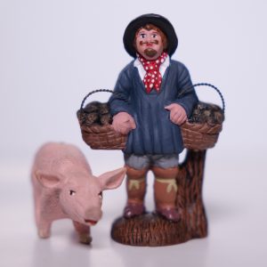 Truffier et son cochon