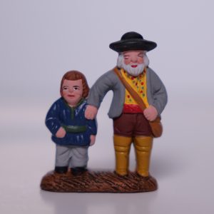 Aveugle et son fils