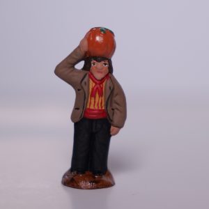 Homme à la courge