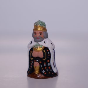 Roi mage à genou