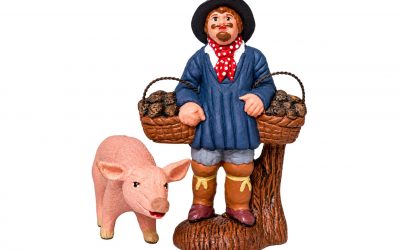 Les métiers traditionnels représentés par les santons